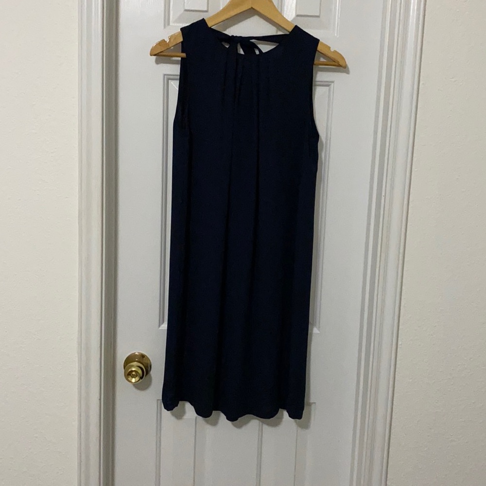 H&M dark blue dress
